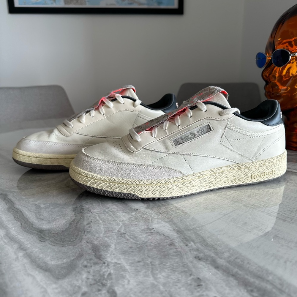 Reebok Club C 85 Year of the Ox White Leather Sneakers